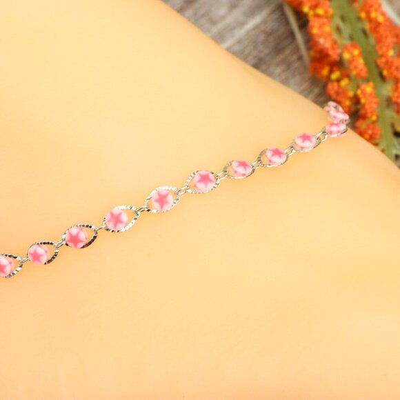 "Elegant Handmade Anklet – Delicate Jewelry for Women, MAR091259 - Picture 1 of 10